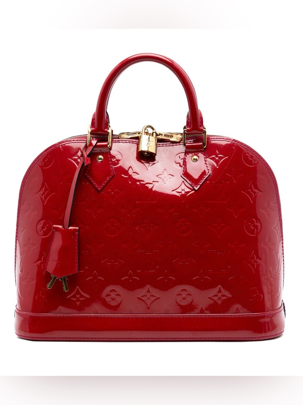 💎Louis Vuitton💎Alma PM MV Cerise with keys, lock, dust bag and original receipt
